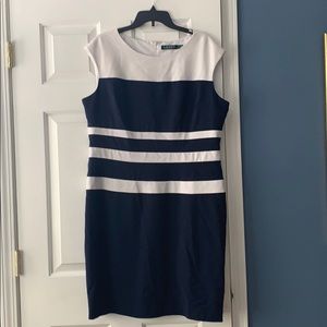 Navy Stripe Ralph Lauren Dress